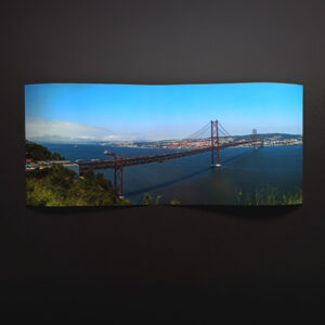 Panoramatická fotografie krajiny – ukázka tisku formát 15x36